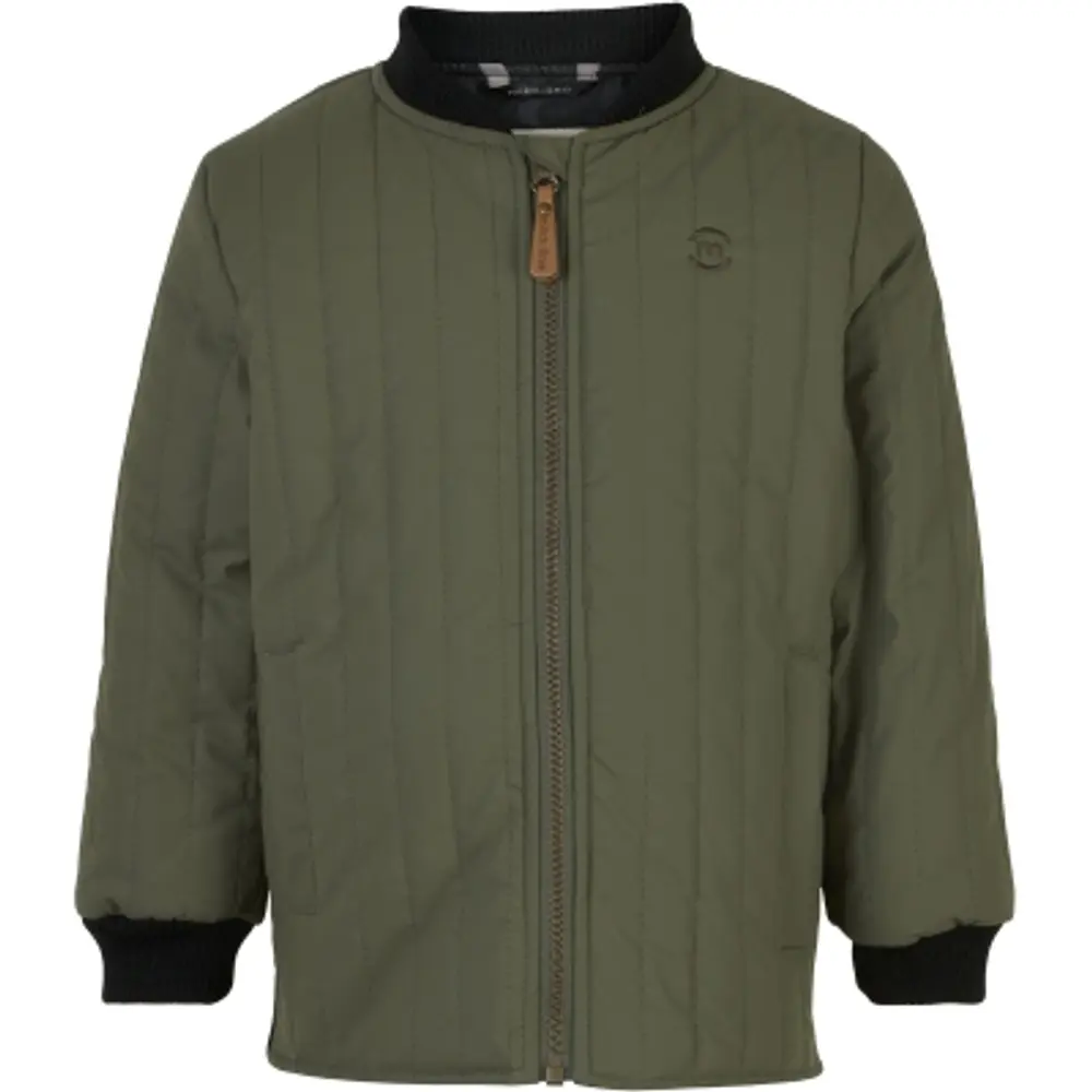 Dunjacka - Dusty Olive - 128 | Barnkläder - Ytterplagg - Termokläder | BabyMode
