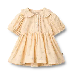 Adele Klänning - Barely apricot flowers | Kläder - Toppar - Klänningar - Klänningar | BabyMode