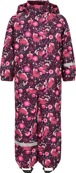 Vinteroverall Tower Printet W-PRO 10000 - Red Violet | Kläder - Ytterplagg - Overaller | BabyMode