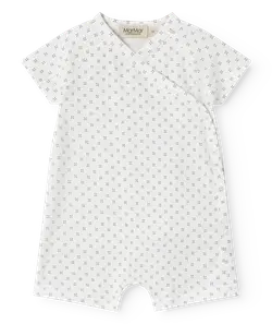 Rap Kortärmad Jumpsuit - Droplet | Barnkläder - Underdelar - Hängsel & jumpsuits | BabyMode