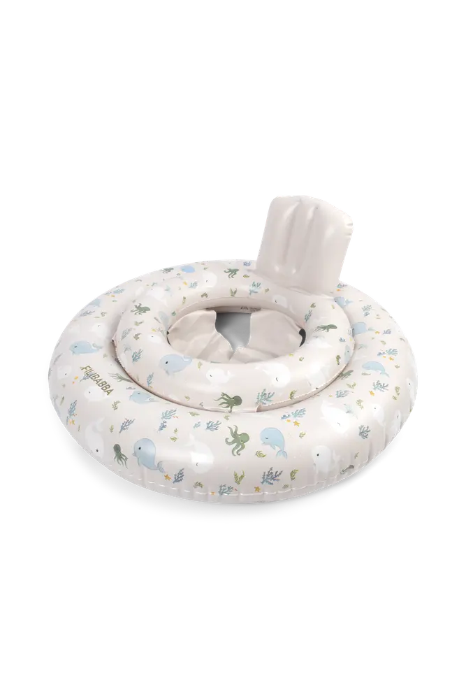 Filibabba Babyring Alfie – Christians Whale Tales | Leksaker - Vattenlek - Badtillbehör | BabyMode