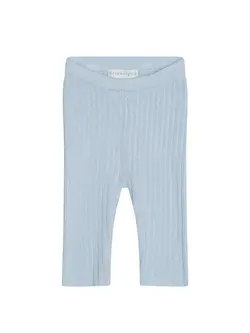 Rib Byxor - Ljusblå | Kläder - Underdelar - Byxor | BabyMode