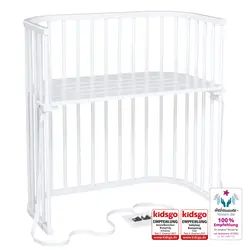 Bedside Crib - Vit | Barnrum - Barnsängar & vaggor - Bedside Crib | BabyMode