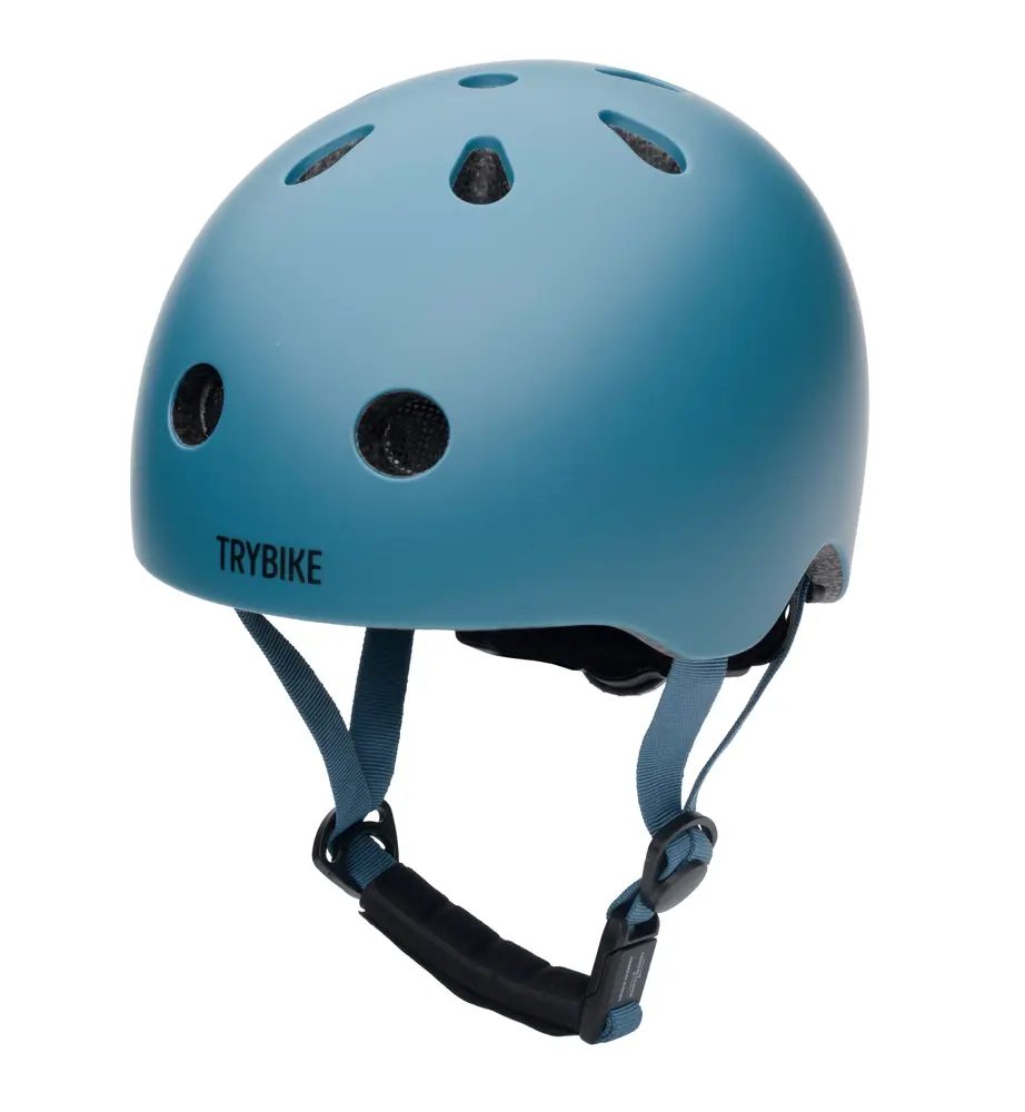 Trybike Cykelhj&auml;lm Med Retrolook &ndash; Vintage Bl&aring; XS