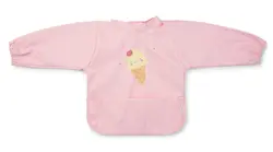 Haklapp m. ärmar - Pink | Baby & Barn - Äta - Haklappar | BabyMode