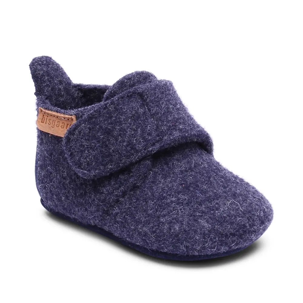 Tofflor- Ull Star - Blue - 24 | Barnskor - Inneskor & tofflor - Ulltofflor | BabyMode