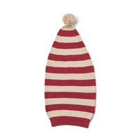 Wheat Stickad Tomteluva - Red Christmas Stripe