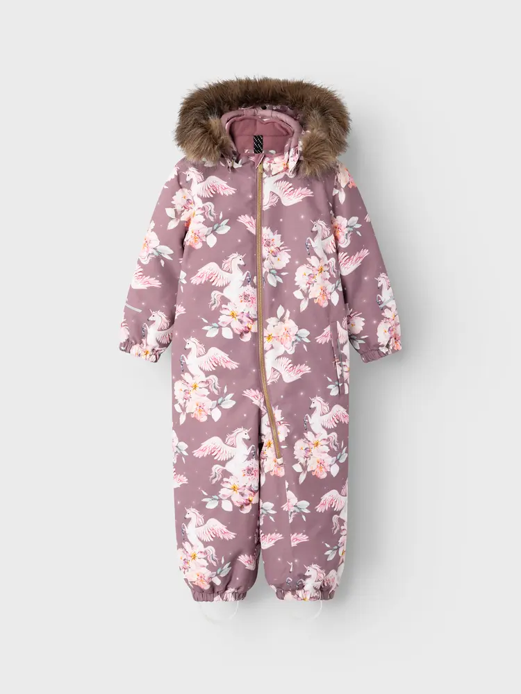 Name It Snow10 Vinteroverall - Grape Shake - 116