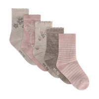 Bekids Strumpor 5-pack - Rose Smoke