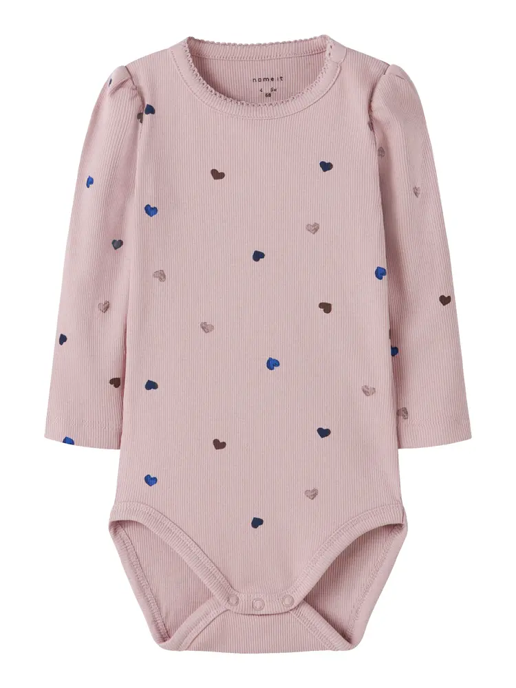 Långärmad Body Nutti - Burnished - 62 | Barnkläder - Bodys & overaller - Långärmad body | BabyMode