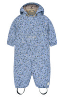Petit Piao Dard Vinteroverall - Stonewash Blueberry AOP