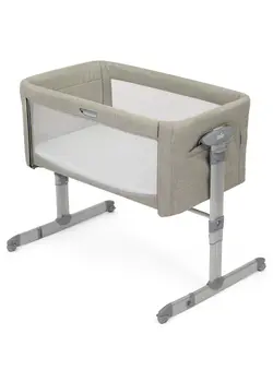 Bedside Crib Roomie Glide - Almond | Barnrum - Barnsängar & vaggor - Vaggor | BabyMode