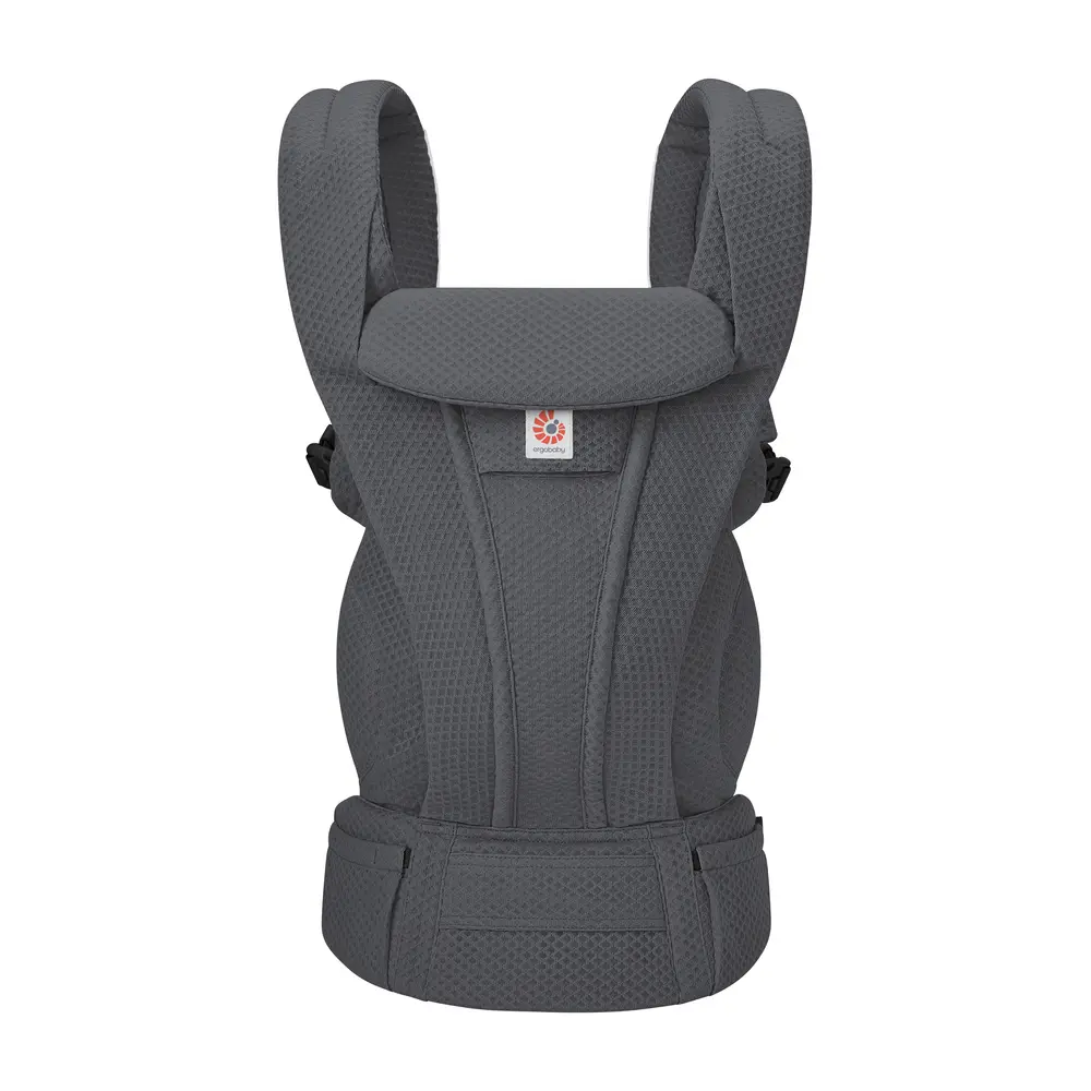 Ergobaby Omni Deluxe Bärsele Mesh - Graphie Grey | Baby & Barn - Bärselar & bärsjalar - Bärselar | BabyMode