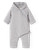 Rex Quiltad babyoverall - Light Grey Melange