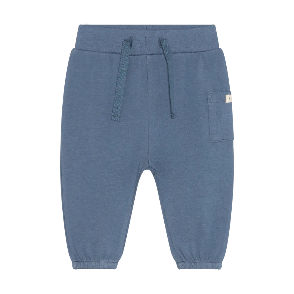 Sweatpants - Vintage Indigo - 62 | Barnkläder - Underdelar - Byxor | BabyMode