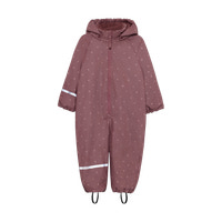 Celavi Regnoverall m. Fleece - Rose Brown