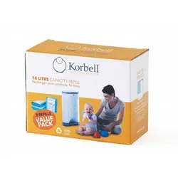 Blöjhink Refill 3-Pack | Baby & Barn - Sköta - Blöjhinkar & refillpåsar | BabyMode