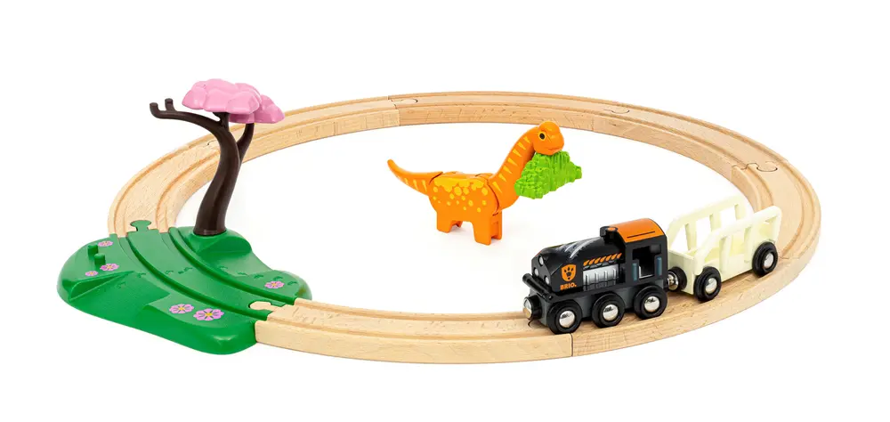 Tågbana med Dinosaurier