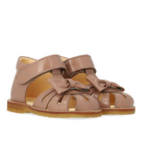 Lära-gå-Sandal med Rosett & Velcro  - 3289