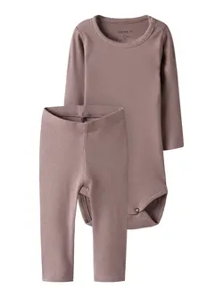 Set Body & Leggings - Deauville | Kläder - Bodys & overaller - Långärmad body | BabyMode