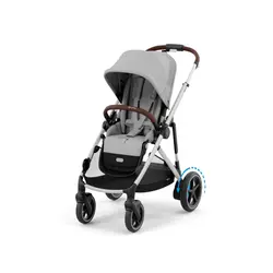 E-Gazelle S Sittvagn - Silver/Stone Grey | Barnvagnar - Sittvagnar | BabyMode