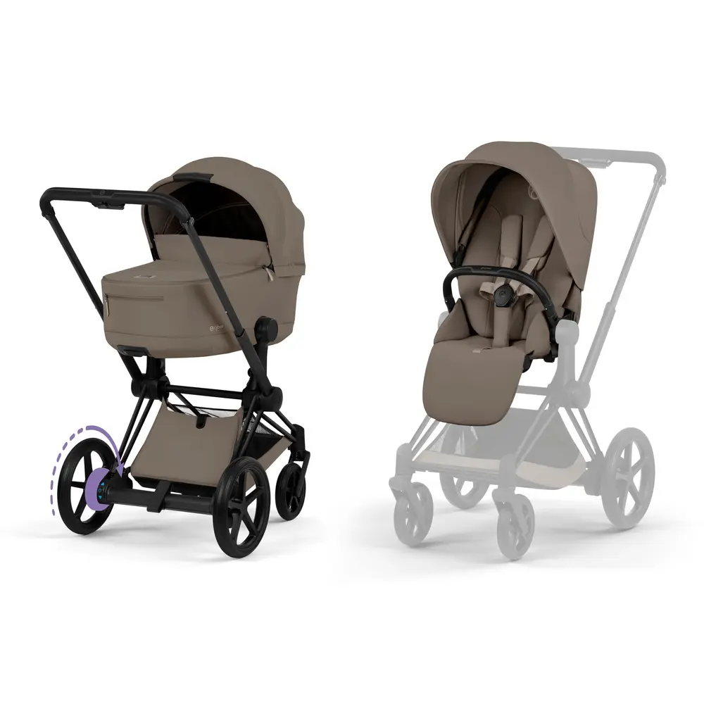 Cybex ePriam Duovagn - Coco Brown/Matt Black