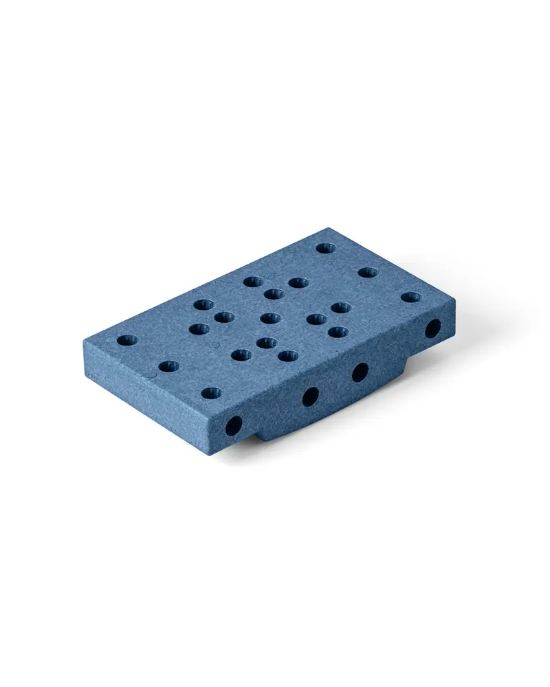 Block Base - Deep Blue | Leksaker - Aktivitetsleksaker - Motorikleksaker | BabyMode