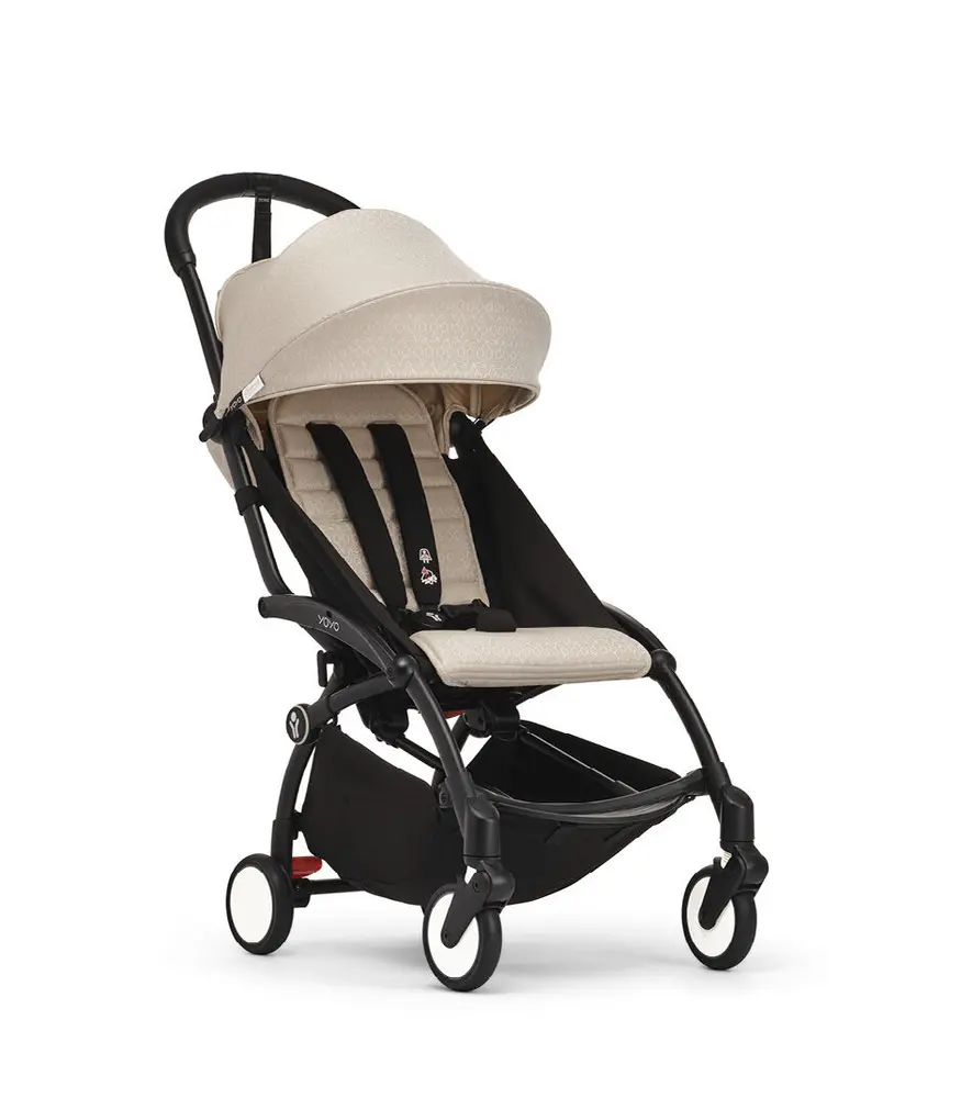 Stokke® Yoyo³ Resevagn - Black/Bonpoint Beige | Barnvagnar - Resevagnar & sulkys | BabyMode