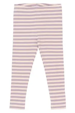 Fro Rib Leggings - Sea Fog Striped | Kläder - Underdelar - Leggings | BabyMode