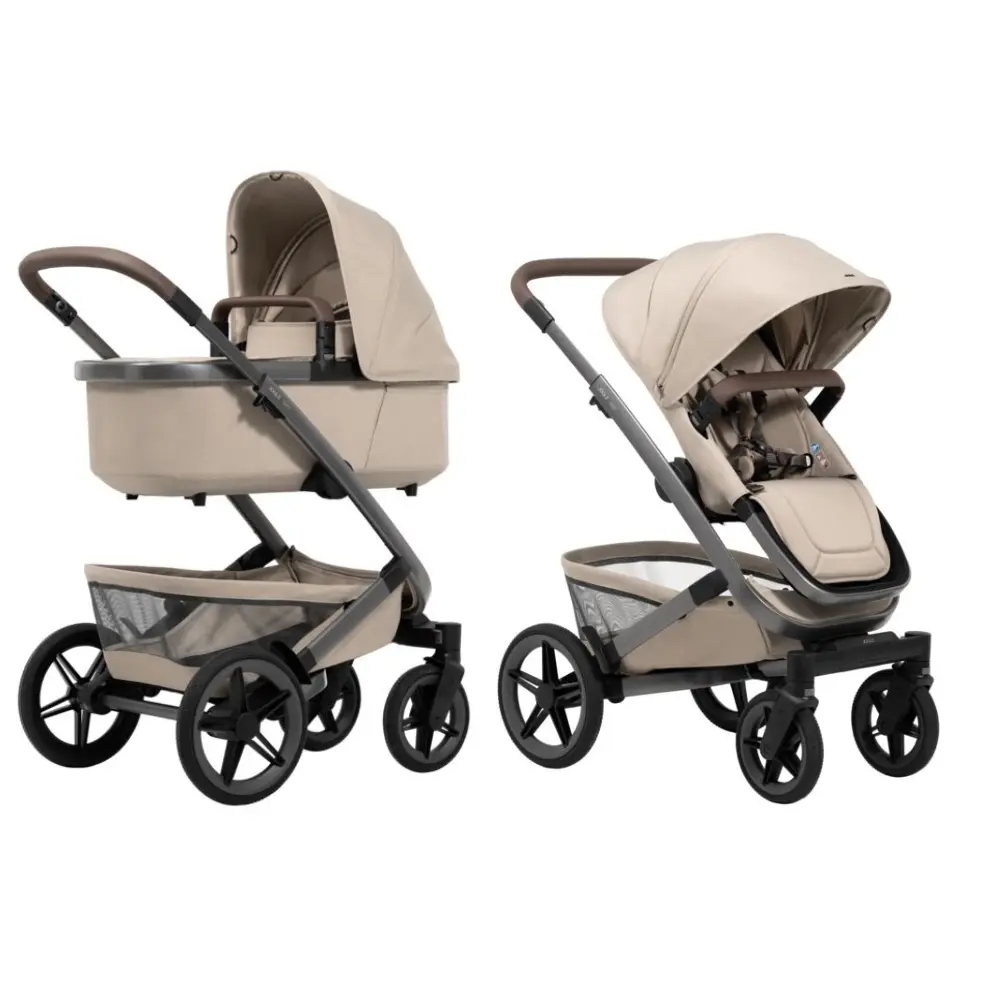 Joolz Geo⁵ Complete Set Duovagn - Sandy Taupe | Barnvagnar - Duovagnar - Alla duovagnar | BabyMode