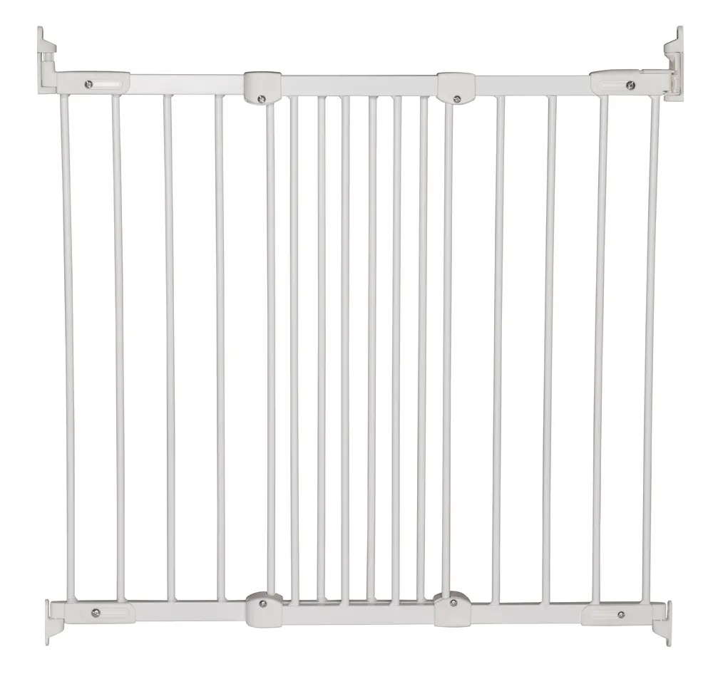 BabyDan Ebba Grind - Vit - 67-105,5 cm. | Baby & Barn - Barnsäkerhet - Barngrindar & trappgrindar | BabyMode