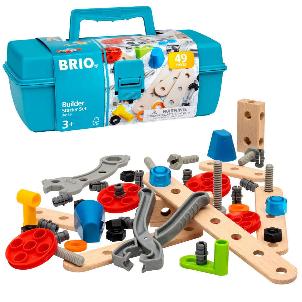 34586 Byggarens startset | Leksaker - Bilar & maskiner - Spårvagnar & tåg | BabyMode