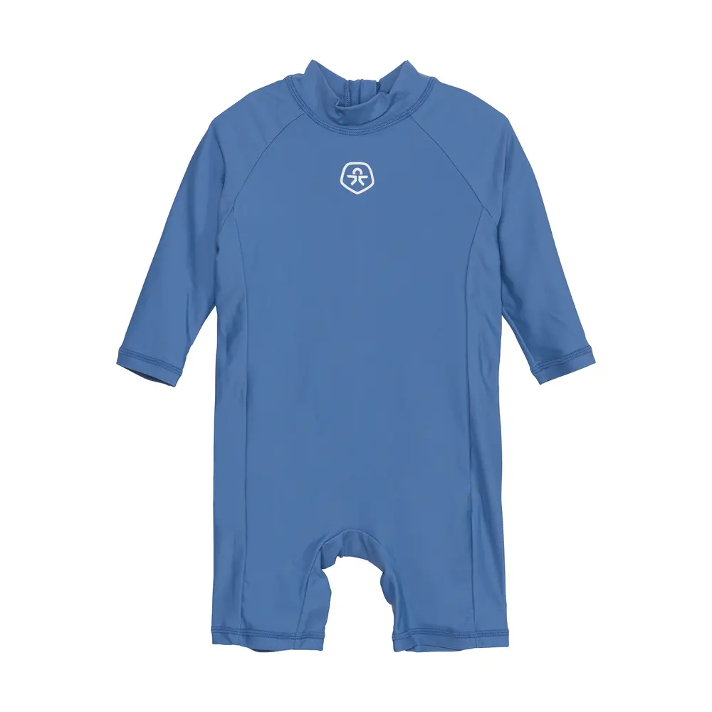 Långärmad UV-dräkt - Coronet Blue - 92 | Barnkläder - Badkläder - Baddräkter & bikinis | BabyMode