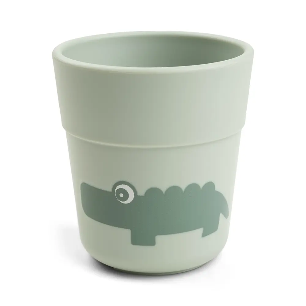 Minimugg - Croco Green | Baby & Barn - Äta - Barnserviser | BabyMode