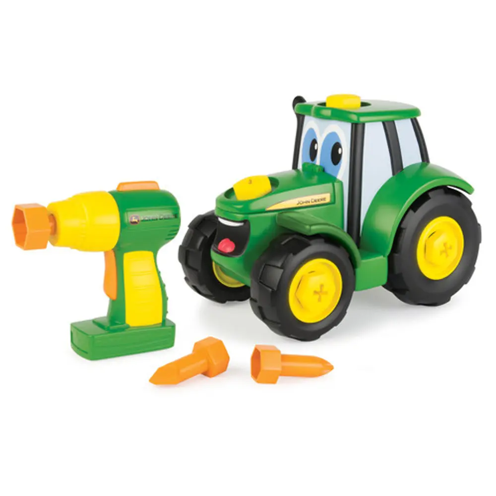 Johnny Tractor, Byg En Traktor | Leksaker - Bilar & maskiner - Traktorer & flygplan | BabyMode
