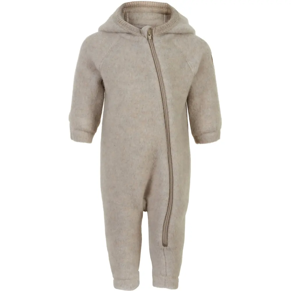 Ulloverall med Öron - Melange OffWhite - 62