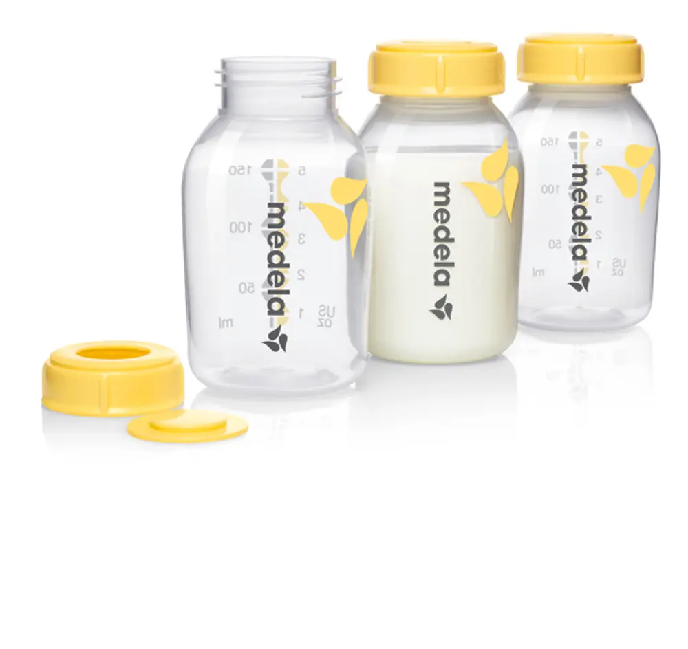 Bröstmjölksflaska 150 Ml, 3-P | Graviditet & Amning - Amning - Bröstpumpar - Tillbehör | BabyMode