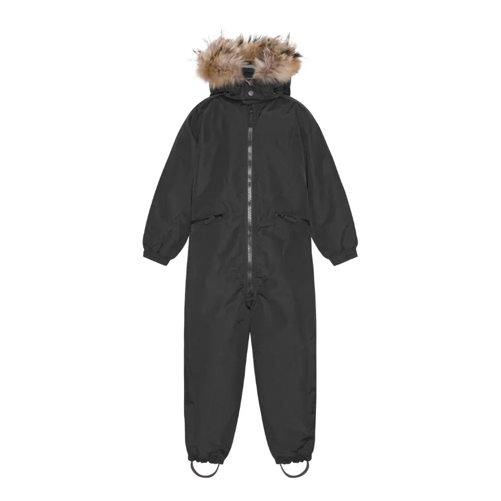 Ver De Terre Vinteroverall Med Päls - Black - 4 ÅR