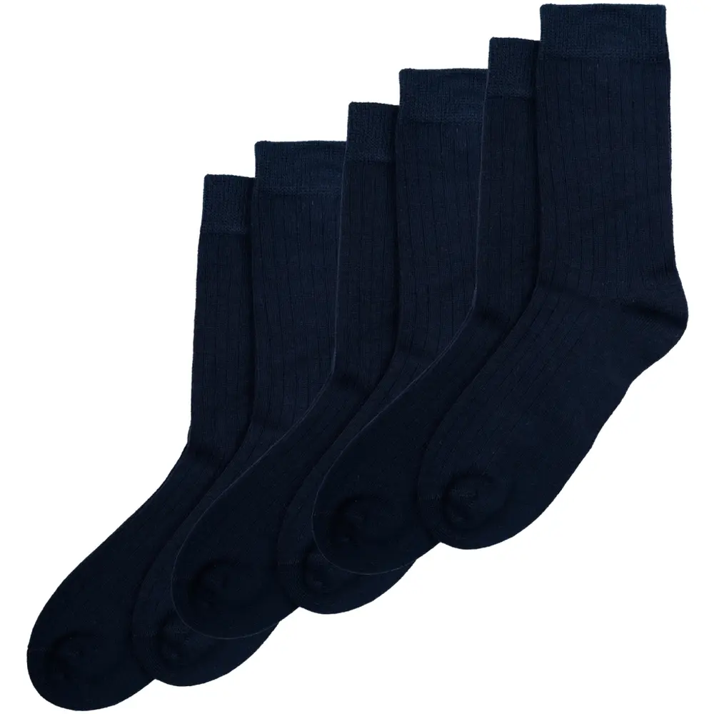 Strumpor Bambu 3-pack - Navy - 19/22