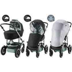 Smile 5Z Väderkit | Barnvagnar - Barnvagnstillbehör - Regnskydd & myggnät | BabyMode