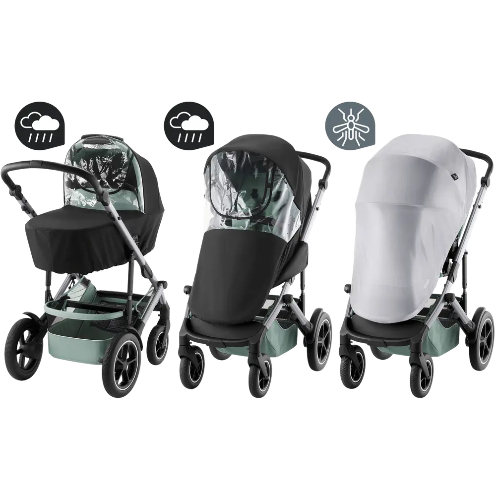 Britax Römer Smile Väderkit | Barnvagnar - Barnvagnstillbehör - Regnskydd & myggnät | BabyMode