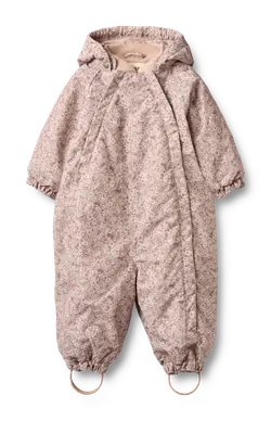 Adi Vinteroverall - Rose dust flowers | Kläder - Ytterplagg - Overaller | BabyMode
