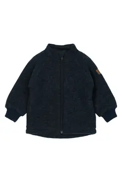 Ull Cardigan - Blue night | Kläder - Ull - Ulltröjor | BabyMode