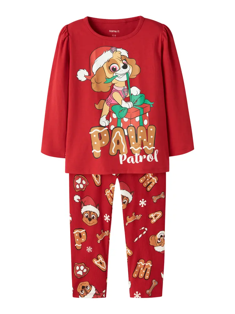 Name It Siri Paw Pyjamas - Barbados Cherry - 92