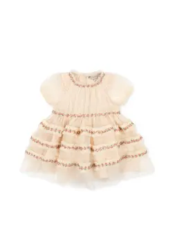 Joelle Klänning - Buttercream | Kläder - Toppar - Klänningar - Klänningar | BabyMode