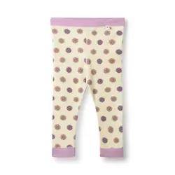 Elstar Leggings - Blommor - Vanilla | Kläder - Underdelar - Leggings | BabyMode