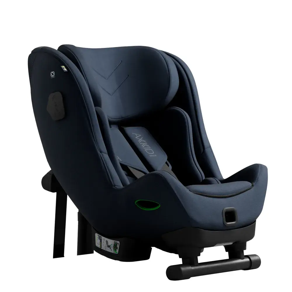 Axkid Minikid 4 Max Bilbarnstol - Glacier Lake Blue | Bilbarnstolar - Bakåtvända bilbarnstolar 9-36 Kg - Bakåtvända bilbarnstolar upp till 36 kg | BabyMode