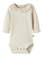Lil' Atelier Onela Långärmad Slim Body - Turtledove