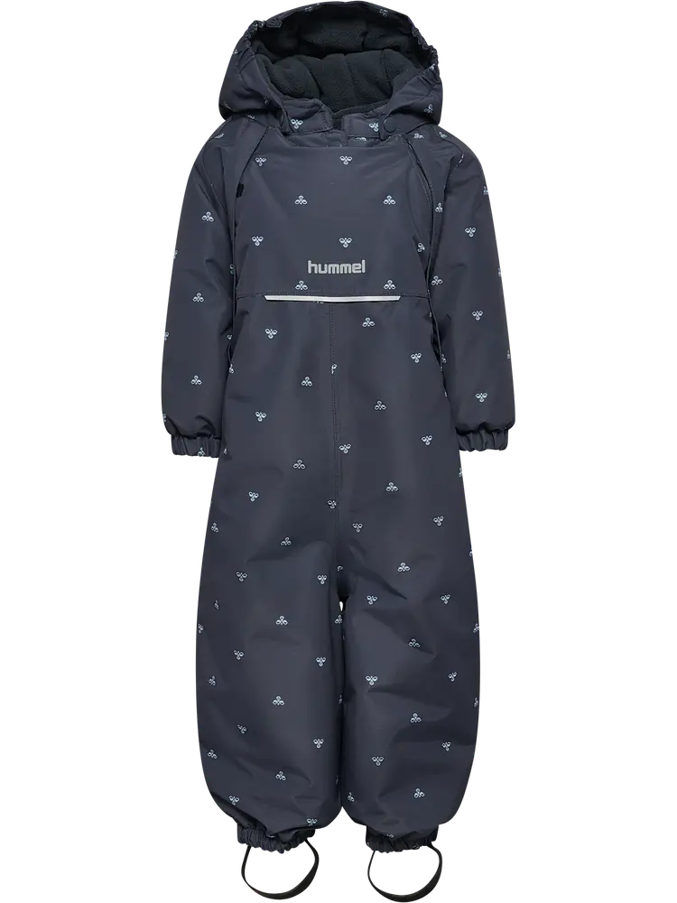 Hummel Vinteroverall m. Tryck - Ombre Blue - 98