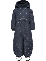 Hummel Vinteroverall m. Tryck - Ombre Blue